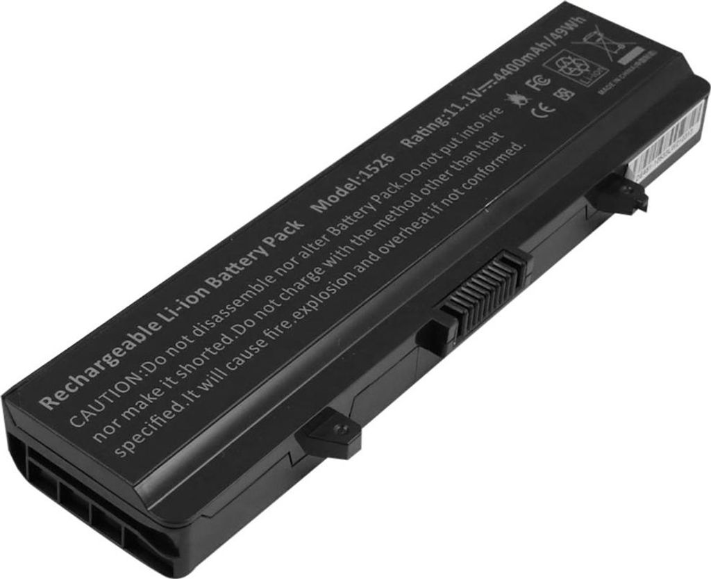 Avizar, Dell Inspiron 1525 1545 Lithium-Ionen Laptop Akku 11,1V 4400mAh, Schwarz