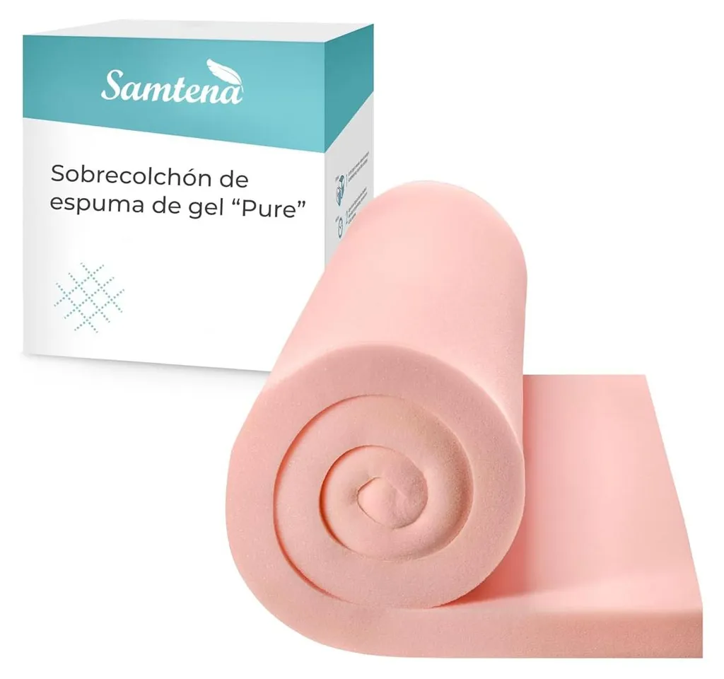 Surmatelas rafraîchissant en gel 80x200 pour un couchage frais et sain
