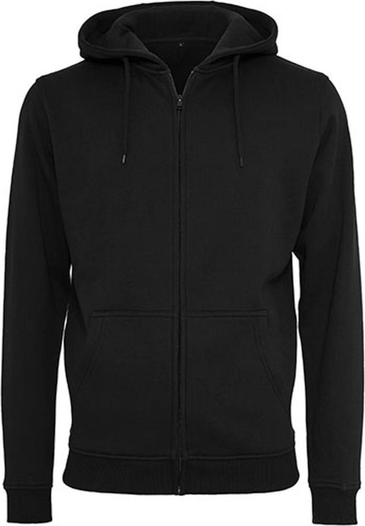 Build Your Brand BY012 | Heavy Zip Hoody - Farbe: Bark - Größe: 3XL