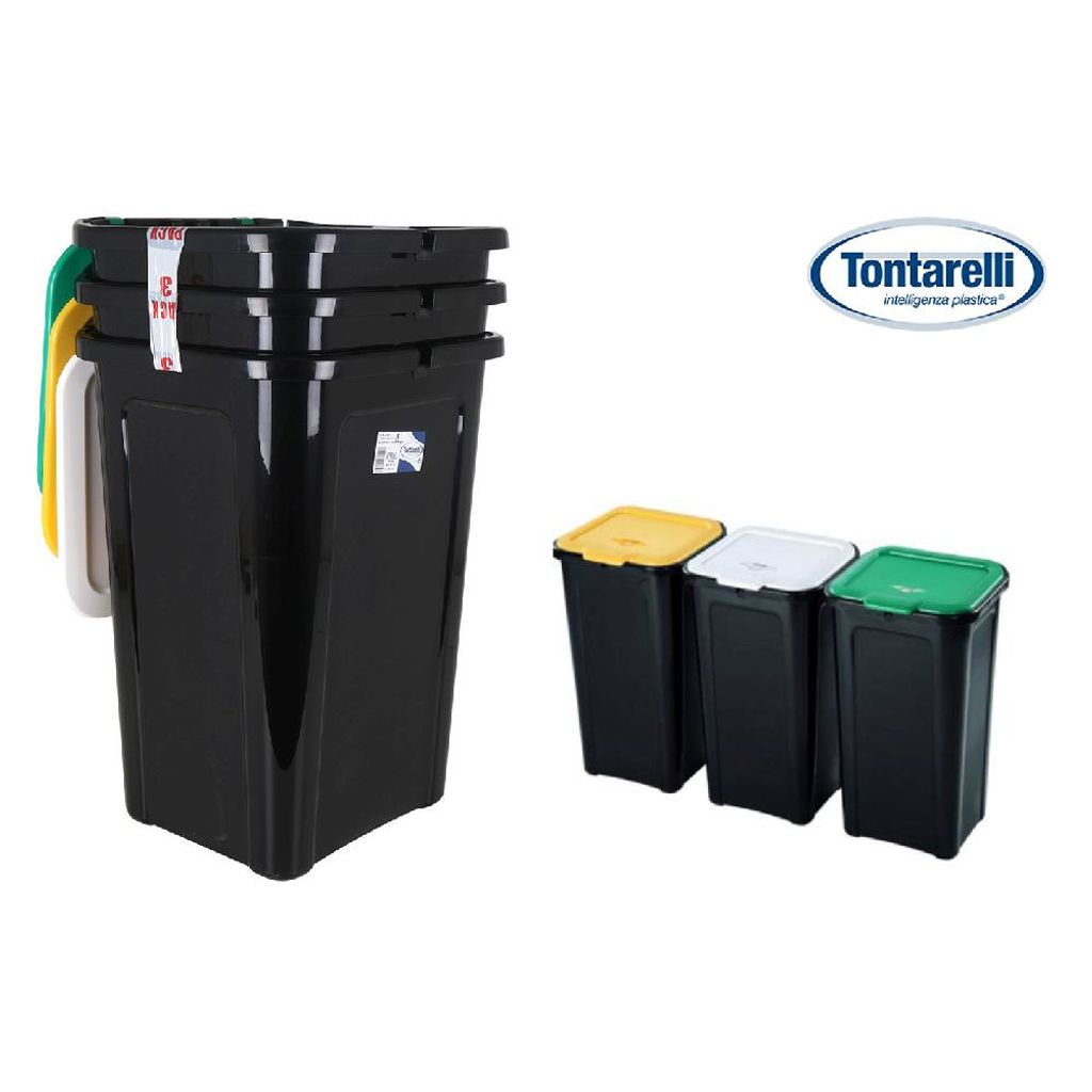 Recycling-Abfallbehälter Tontarelli TON854 44 L (3 Einheiten)