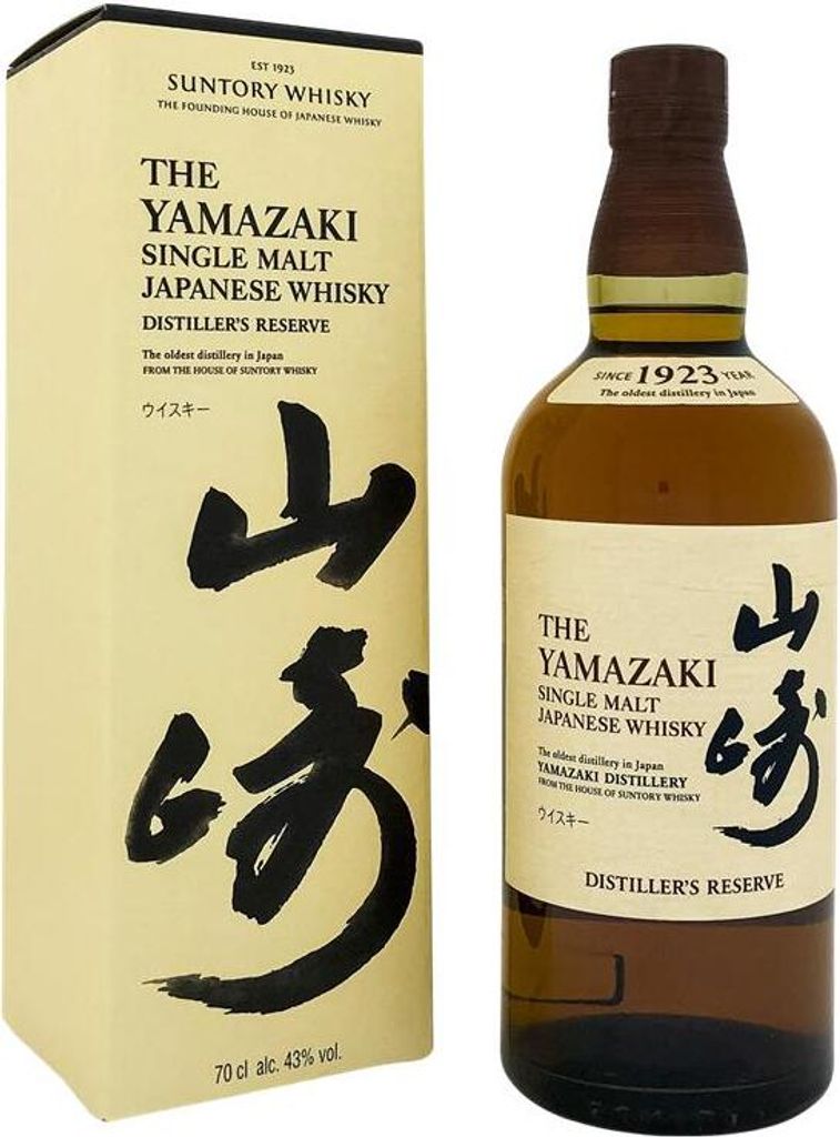 Yamazaki Single Malt – Distiller’s Reserve + Box 700ml 43% Produktbild 