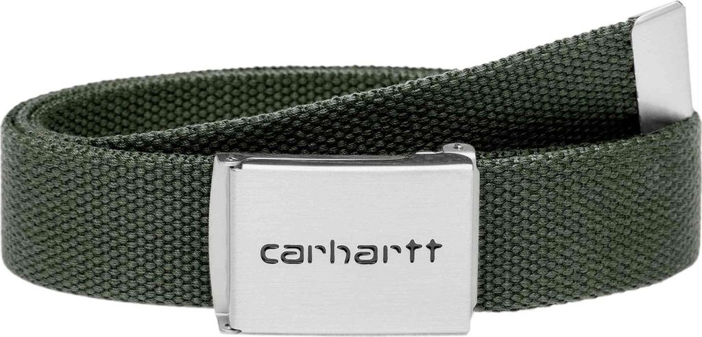 CARHARTT WIP Clip Chrome Gürtel – grün