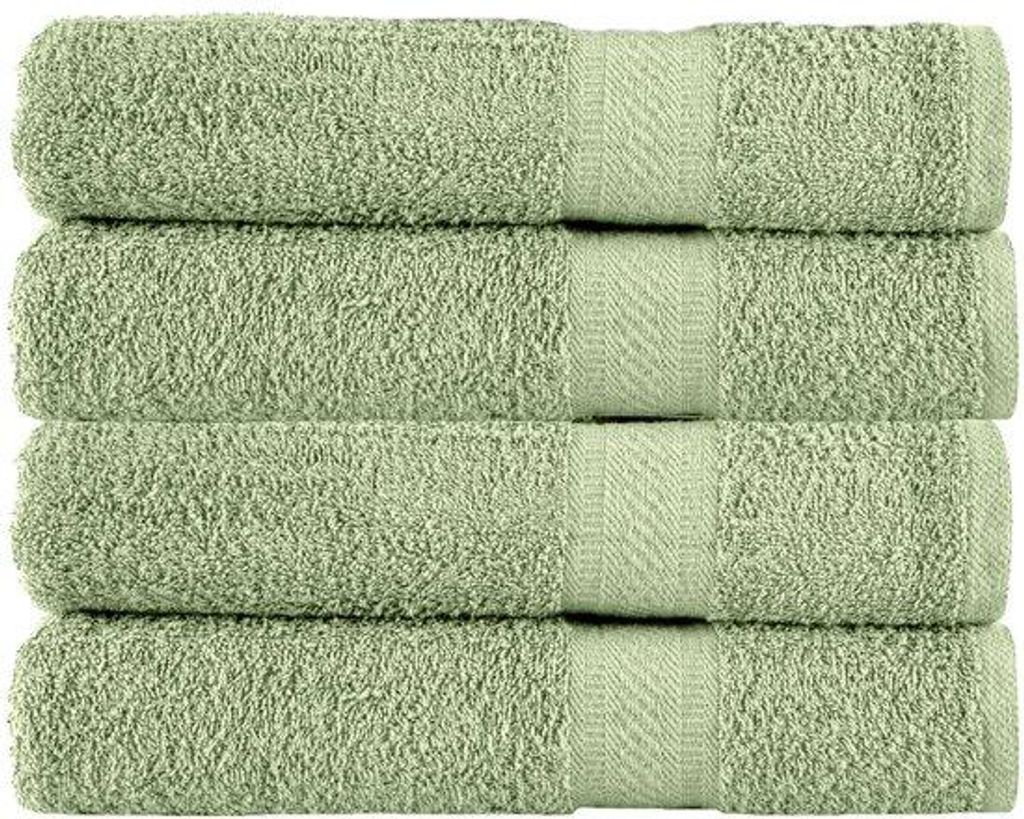 Unyqoos® set van 4 extra zachte badhanddoeken, 70 x 140 cm, Productafbeelding 