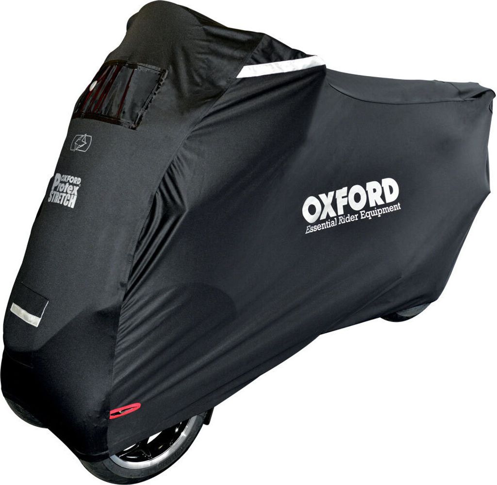 OXFORD Outdoor Abdeckplane Protex Stretch Schwarz - Scooter - Universal