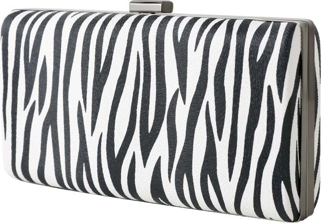 Damen Abendtaschen aus Kunstleder mit Zebra-Print Formale Party Clutches Hochzeit Geldbörsen Cocktail Prom Clutches