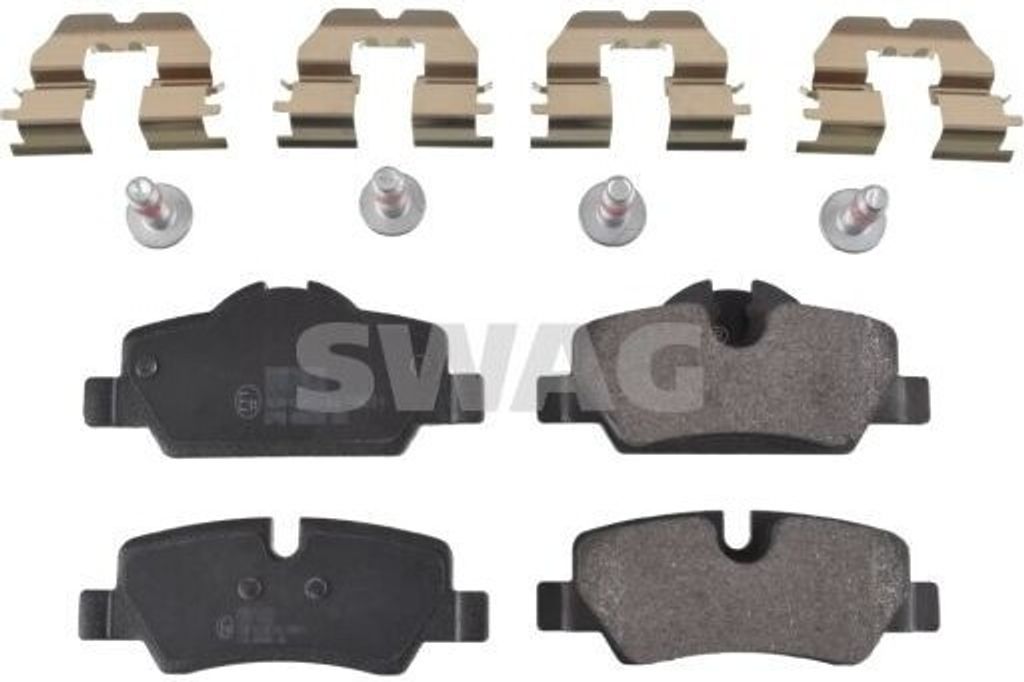 SWAG Bremsbeläge Satz Hinten Bremsklötze für MINI Schrägheck (F56) 11 11 6290