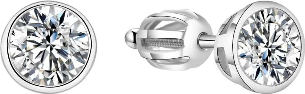 Orecchini Punto Luce Argento 925 e Zirconi AGUP1714S - Eleganza Classica