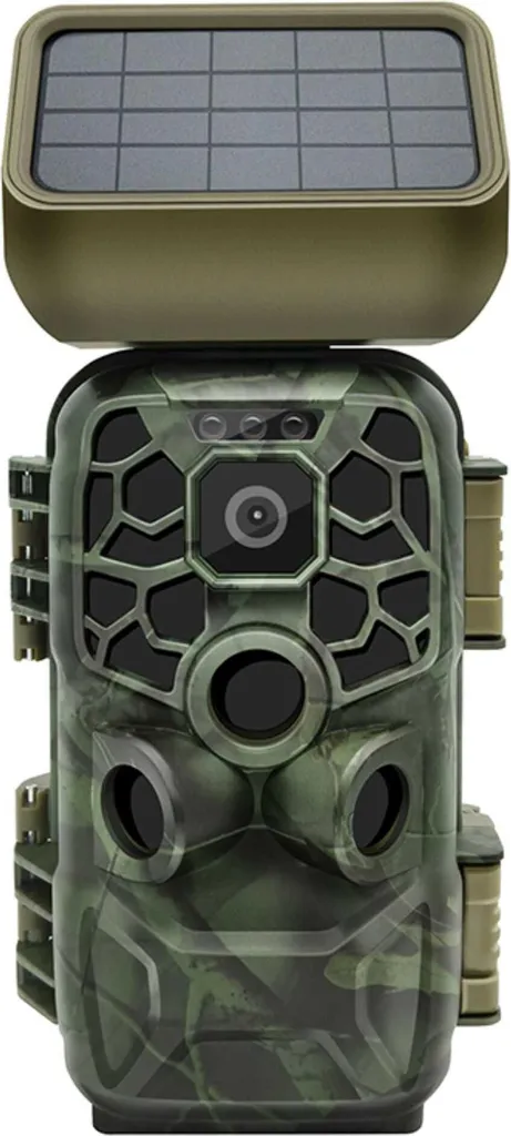 Caméra de surveillance WiFi solaire Braun pour forêt et grands jardins
