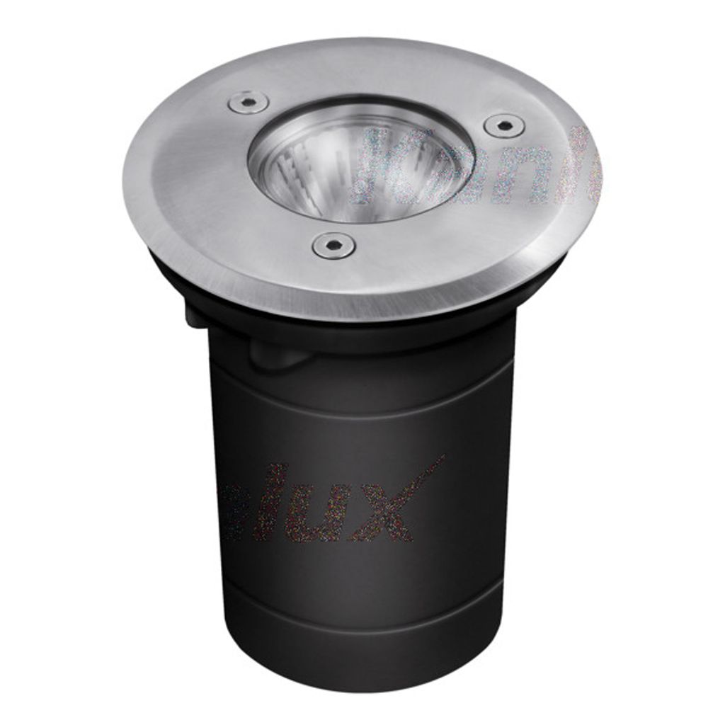 Hochwertige runde Berg Bodeneinbaustrahl..us Edelstahl GU10 230V IP67 auch für LED