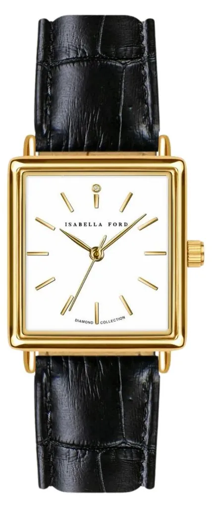 Montre femme chic Isabella Ford Charlotte pour tenue de soirée ou bureau