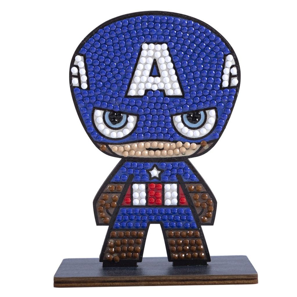 CRYSTAL ART Diamantov Maloven Avengers: Captain America Produktbild 