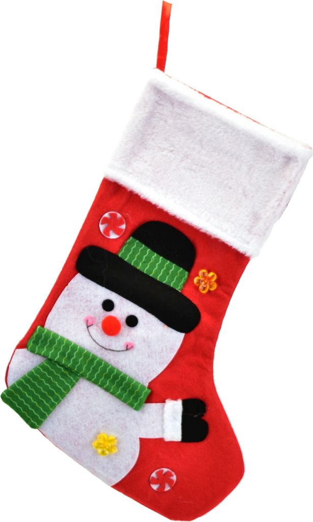 Strümpfe mit Schneemann 46 cm