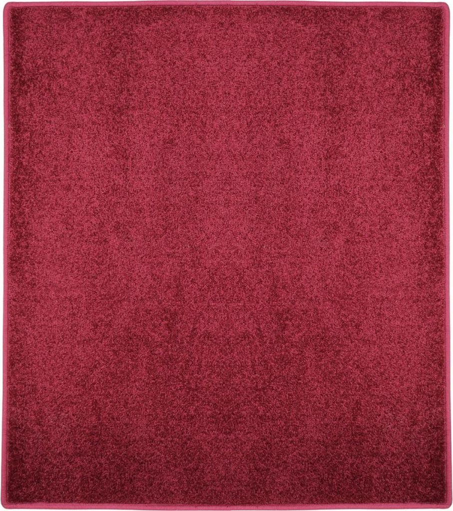 150x150 cm Kusový koberec Eton vínově červený čtverec Obrázek produktu 