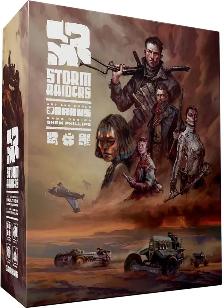Jeu de Plateau Raiders de Tempête - Aventure Post-Apocalyptique Épique