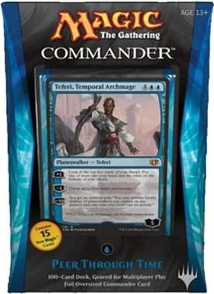 Deck Magic Peer Through Time Commander 2014 Idéal pour Collection