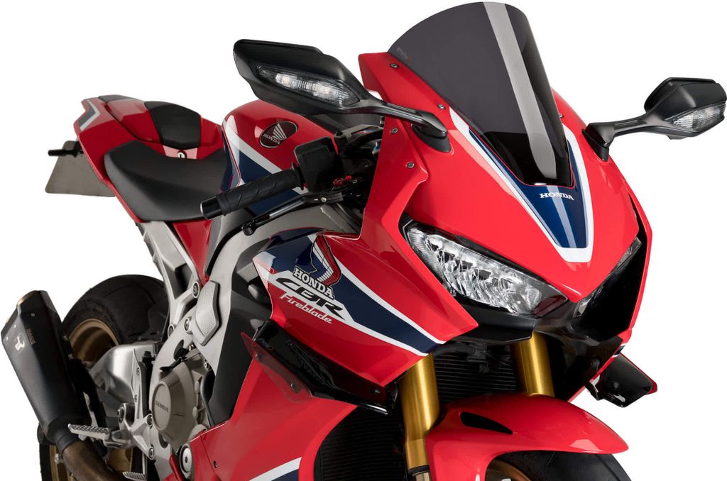 PUIG 3630F R-Racer Scheibe passend fuer HONDA CBR1000RR FIREBLADE SP Stark getönt