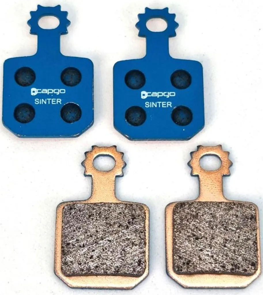 Plaquettes de frein frittées capgo BL pour Magura MT7 - Rouge Performance