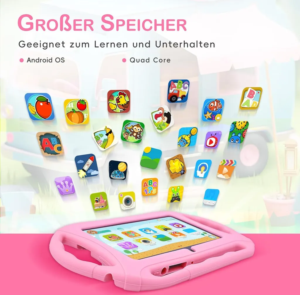 Veidoo Tablet Apprendimento Bambini 7" 32GB Android - iWawa Kids - 2