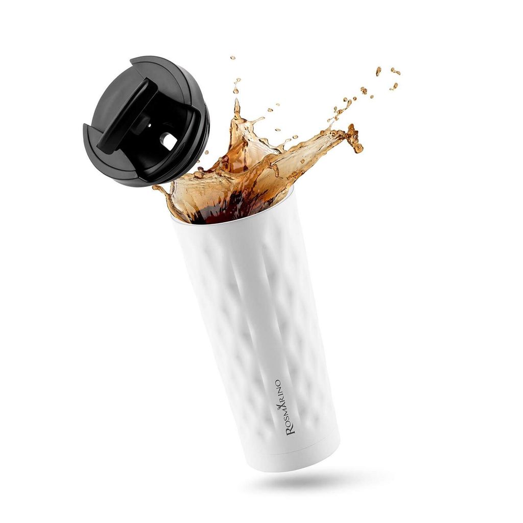 Mug de voyage isotherme Rosmarino - 500 ml - 8 x 20 cm - Image du produit 