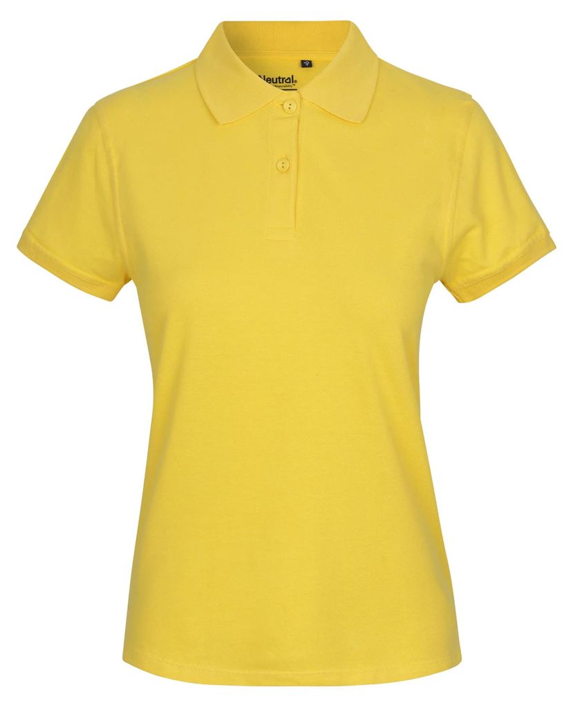 Neutral - "Classic" Poloshirt für Damen LT3881 (XL) (Gelb)