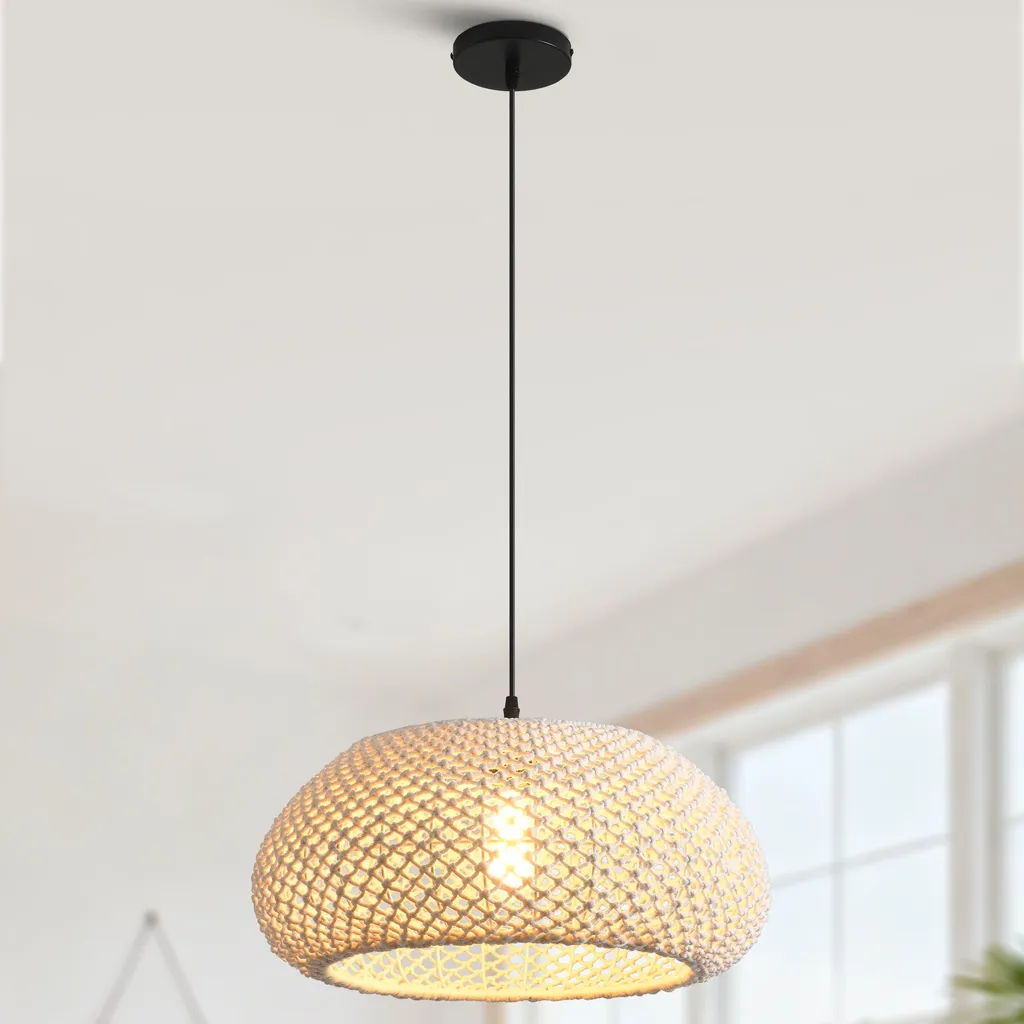 Suspension salon Parrot Uncle en coton naturel pour ambiance cosy