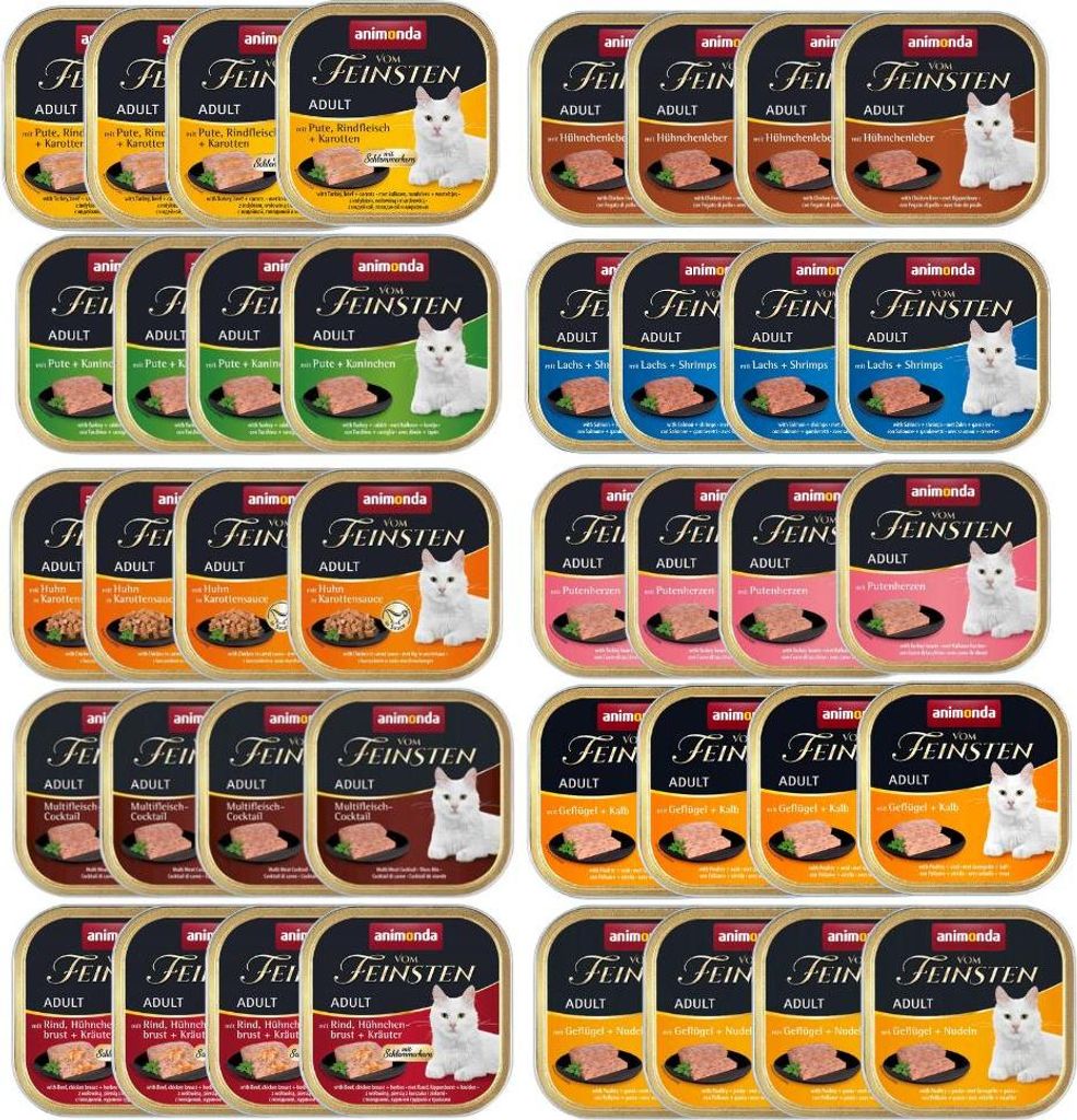 ANIMONDA pâté ADULT - dinde, lapin pour chats 100g Image du produit 