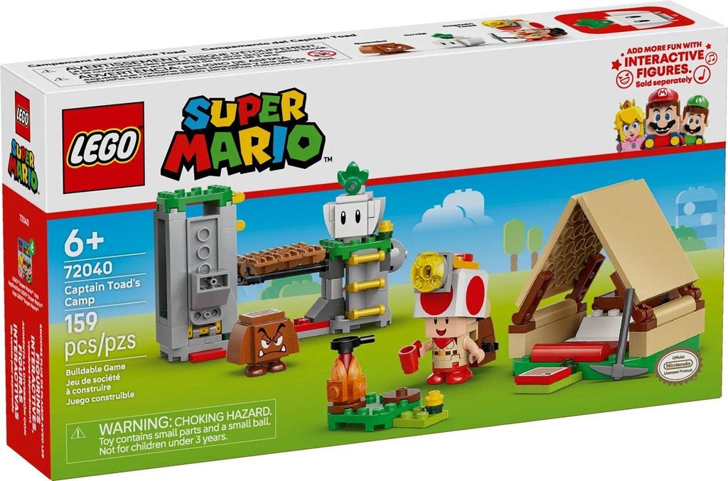 LEGO SUPER MARIO 72040 Captain Toad's Camp Immagine del prodotto 