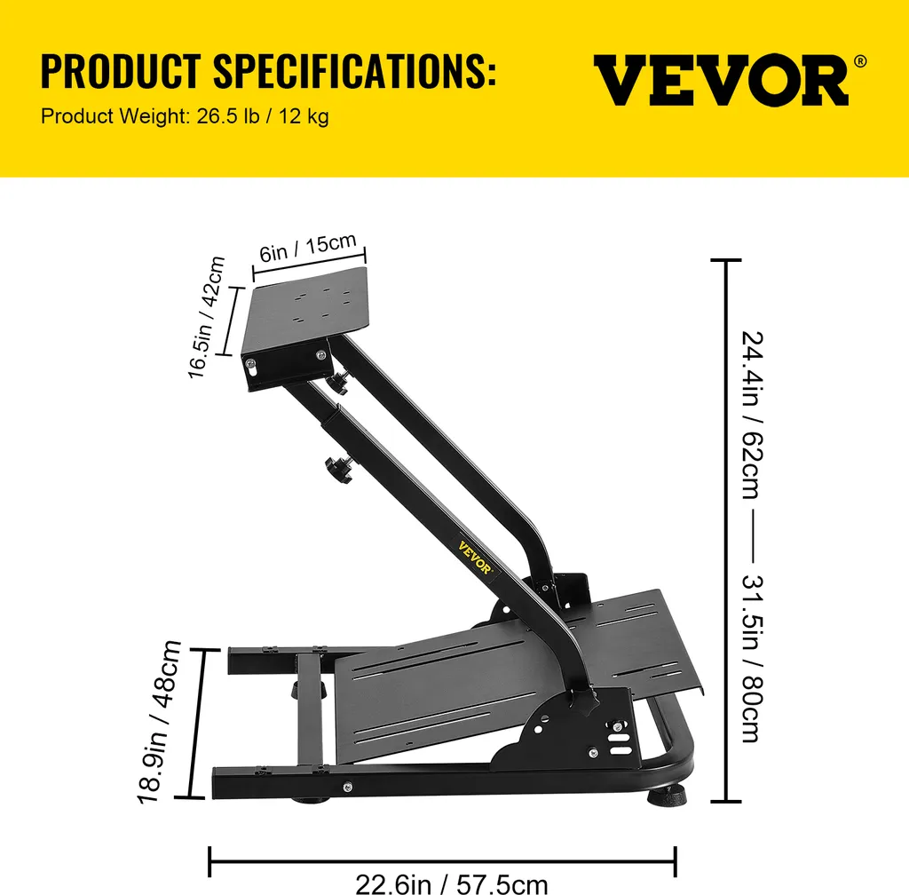 Support de volant anti-vibration stable pour Thrustmaster TX