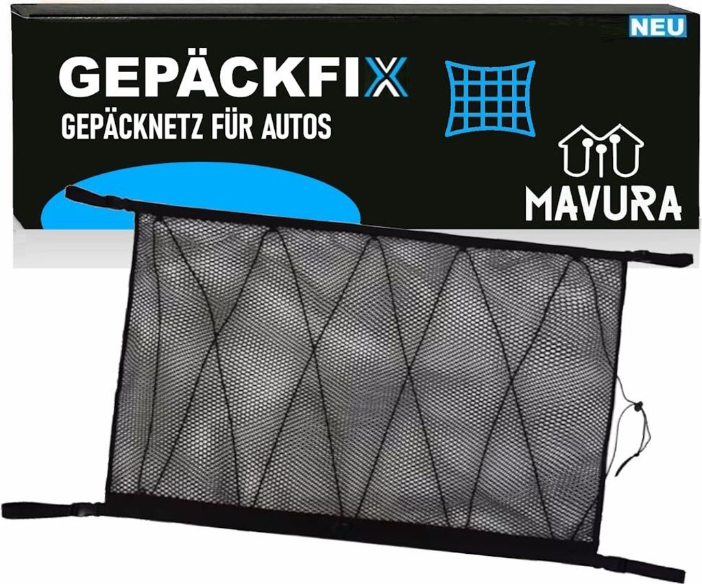 GEPCKFIX Auto Dach Netz Tasche Decke Gepck Aufbewahrung