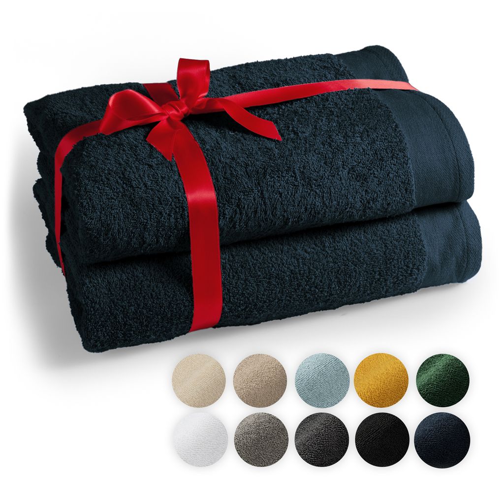 lumtal Premium 2-TLG. Set de draps de sauna 80x200cm - Image du produit 