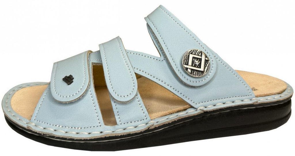 Finn Comfort agueda Pantolette hellblau in Gr. 39 Produktbild 
