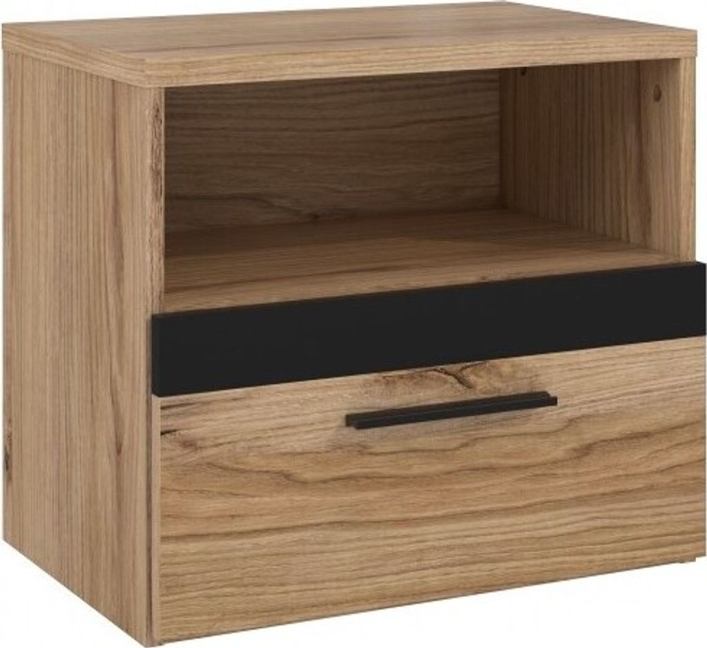 Furniture24 Nachttisch Dalate DQLK011 Nachtschrank mit Schublade