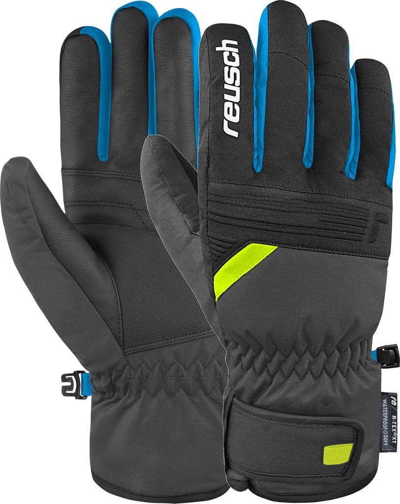 Reusch Skihandschuhe Baldo R-TEX XT warm und wasserdicht 6682 dark granite / safety yel 11