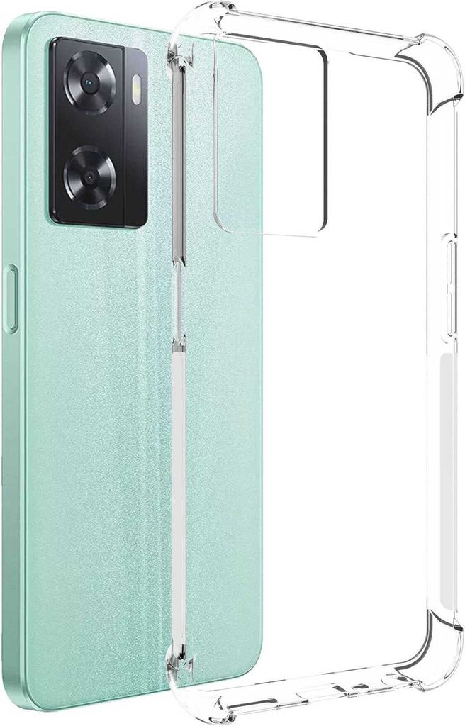 TPU Hülle Clear Armor Soft Case für Oppo A57 4G (CPH2387), Oppo A57s (CPH2385, 6.56'') - transparent