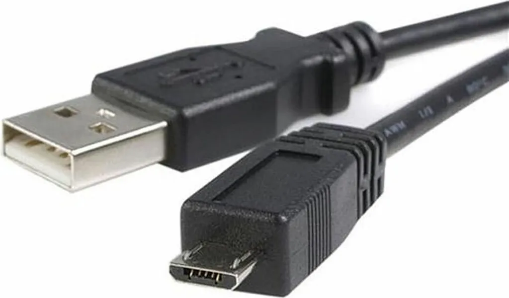 Câble Micro USB Longueur 2m pour Recharger Manette PS4 ou Téléphone