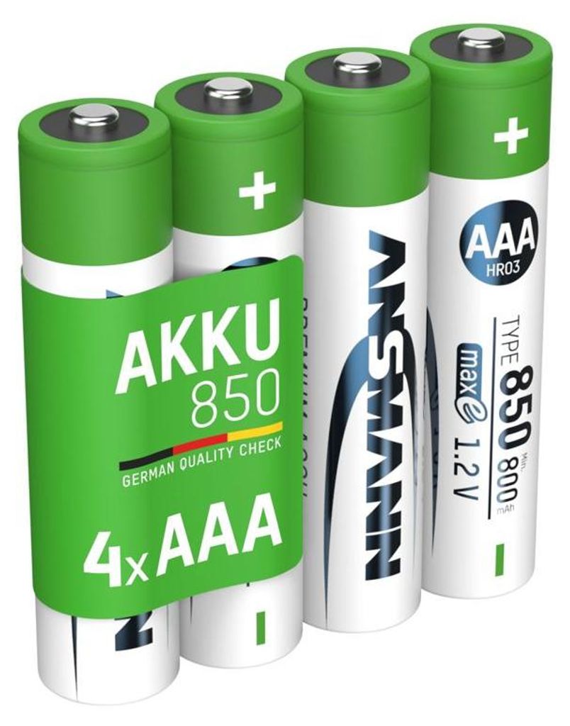 Ansmann 1311-0024, Nabíjateľná batéria, AAA, Nikel-Metal Obrázok produktu 