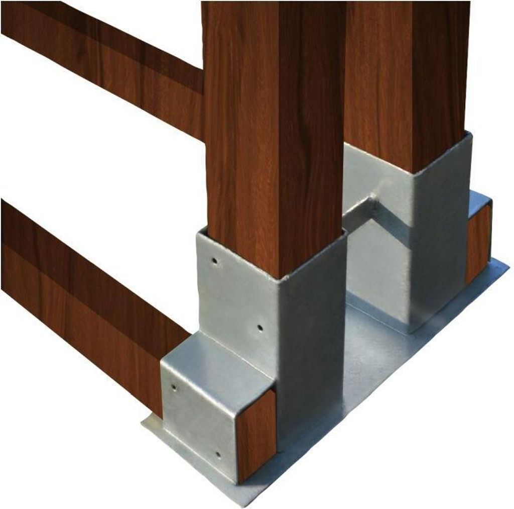stojan na palivové dřevo 340x150mm Zn  (1ks) Obrázek produktu 