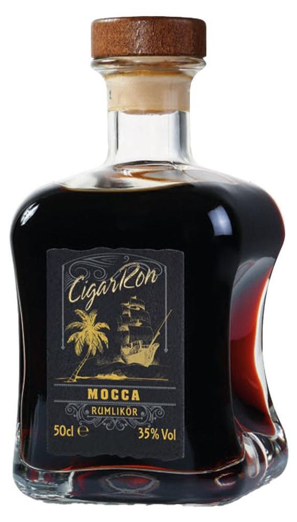 CigarRon Mocca, Rumlikör, 35% Vol. 0,5 l Produktbild 