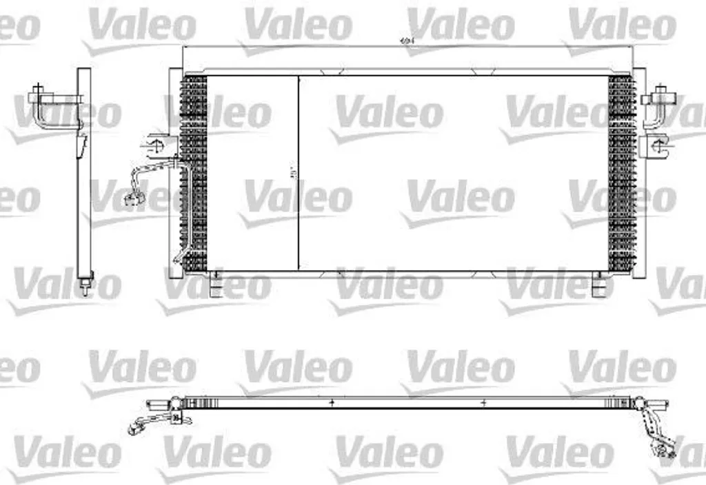 Condenseur de Climatisation pour Primera P11 - Radiateur de Clim Valeo
