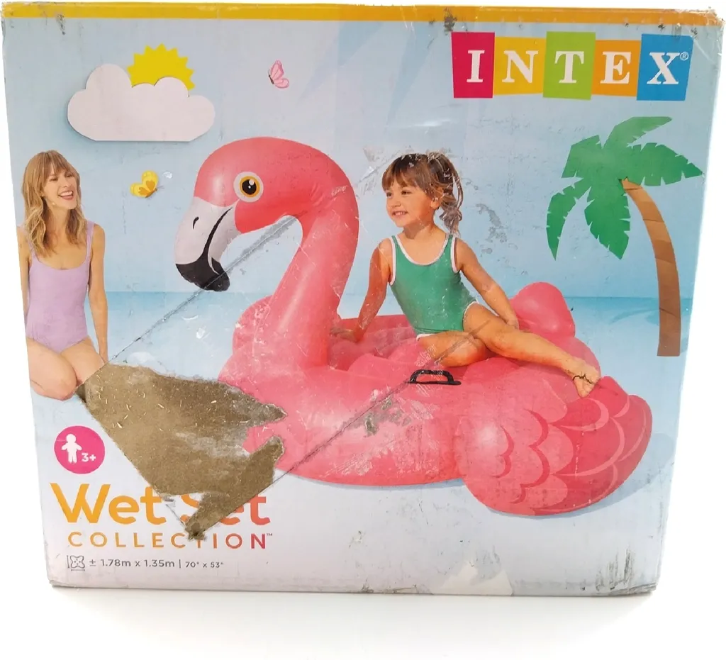 Intex Piscine - Bouée Flamant Rose Île Géante Intex Piscine - Bouée Flamant Rose Île Géante