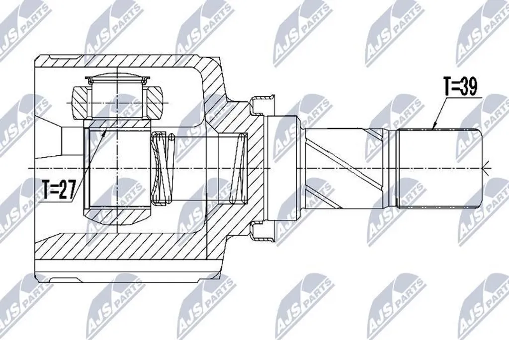 Kit étanchéité arbre de transmission pour Trafic Vivaro et NV300 NTY