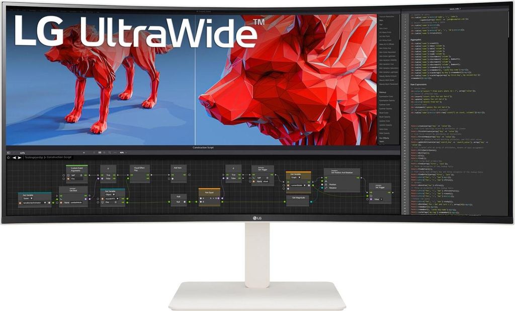 LG ELECTRONICS LG LCD 38BR85QC-W.AEU 38" white UltraWide Immagine del prodotto 