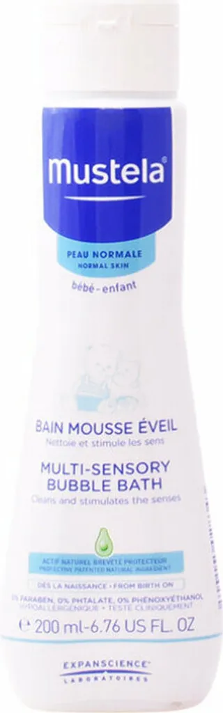 Soin Mustela 200 ml : Apaise et Protège les Peaux Sèches des Bébés