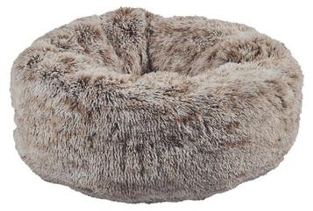 Croci Hundebett Donut bicolor beige