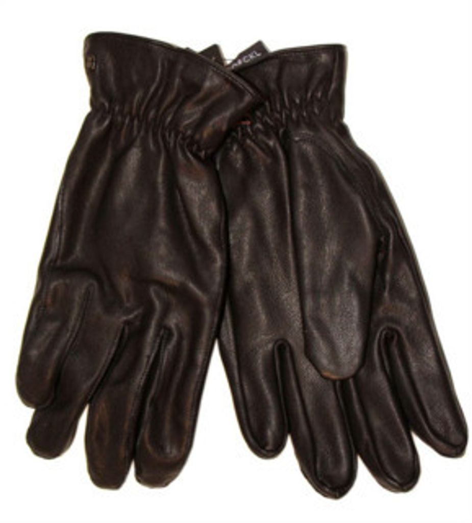 Roeckl Herren sportive Leder Handschuhe mit Fleece Futter