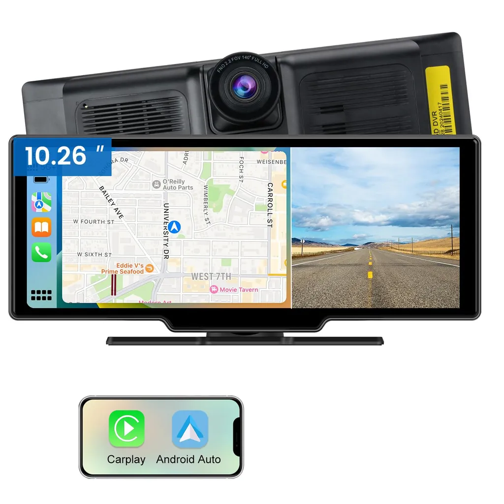 Écran Navigation 10.25 Pouces CarPlay Android Auto GPS Bluetooth 1080p