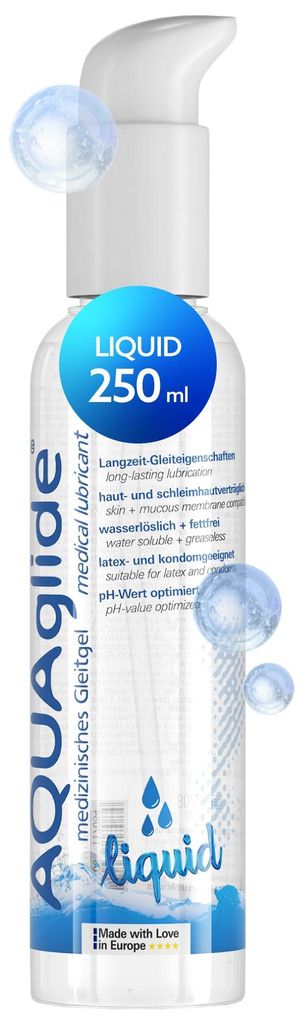 JOYDIVISION Aquaglide liquid 250 ml è un lubrificante a Immagine del prodotto 