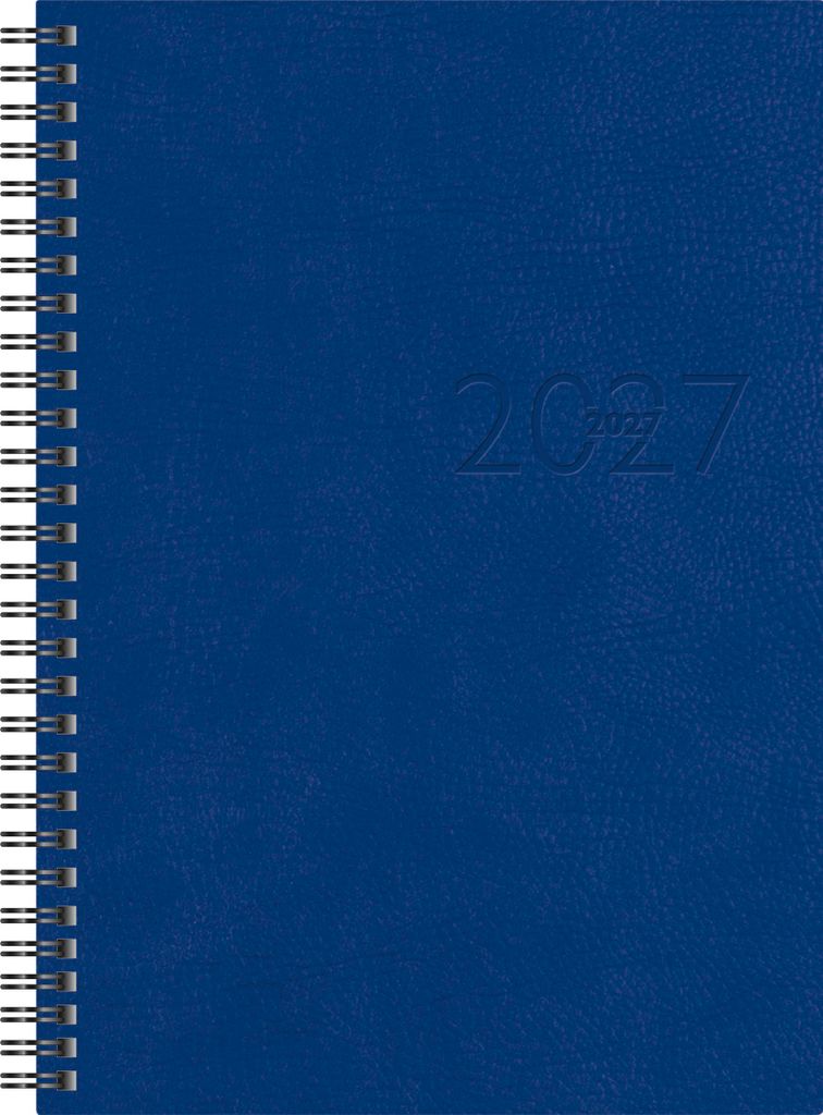 2027 rido/idé studioplan Wire-O Prestige blau Produktbild 