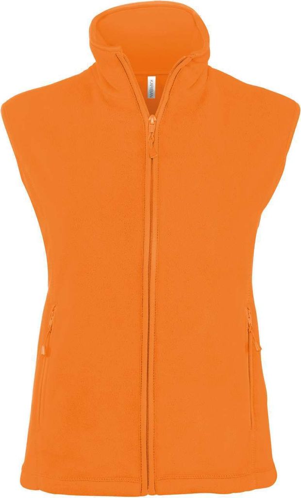 Kariban Damen Fleece Jacke Weste Micro Fleece-Weste Produktbild 