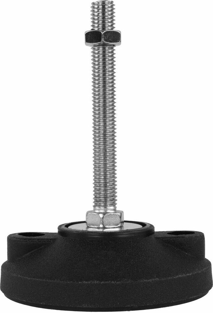 Maschinenfuß schuh Maschine Geräte Stell Fuß Füße Schuh neigbar höhenverstellbar Fest - Ø100x135mm / M12